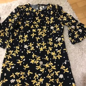 Flower patterned Zara dress
